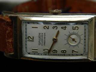 vintage rare 1935 gruen curvex extreme watch
