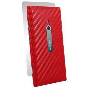  Nokia Lumia 800 Cell Phone Red Carbon Fiber Texture Full 
