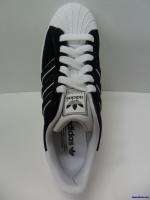 Adidas Superstar 2 ~ black/white/black nubuck ~ new in box ~ mens 
