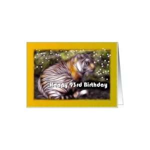  ~ Age Specific 93rd ~ Fractalius Bengal Tiger Art Card Toys & Games