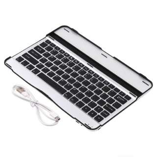 Aluminum Wireless Bluetooth Keyboard Case Stand 4 Samsung Galaxy Tab 