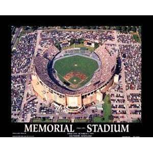  Baltimore Orioles (Old)   Memorial Stadium   22x28 Aerial 