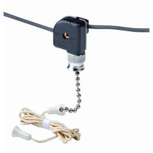  Leviton 10097 8 Pull Chain Switch, Single Pole On Off; 1A 
