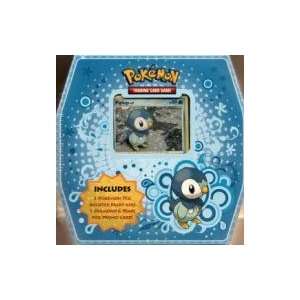   2009 Trio Piplup Tin (3 Booster Packs + 1 Promo Card) Toys & Games
