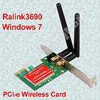 New 802.11g Wireless Network Lan WIFI PCI Adapter Card for Desktop PC