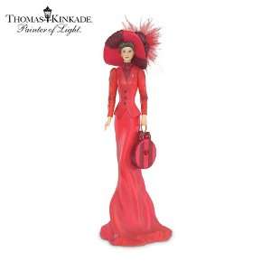  Thomas Kinkade Red And Proud Figurine