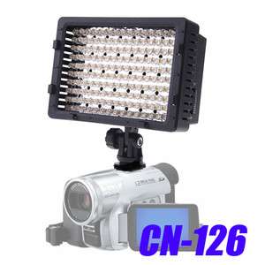 CN 126 LED Video Light For Camera DV Camcorder Lighting  