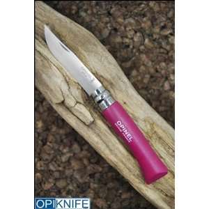 No 07 Opinel Vertigo Aubergine Knife 