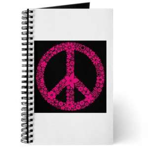   (Diary) with Flowered Peace Symbol PBB on Cover 