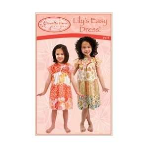   House Patterns Lilys Easy Dress; 2 Items/Order