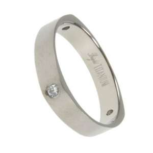  Titanium Rings   Sizes 08 13/Width 4mm Jewelry