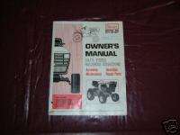  18/6 Twin Garden Tractor manual Model 917.25191  