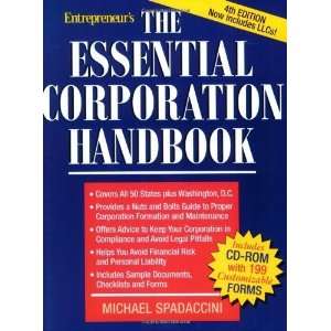 The Essential Corporation Handbook (PSI Successful 