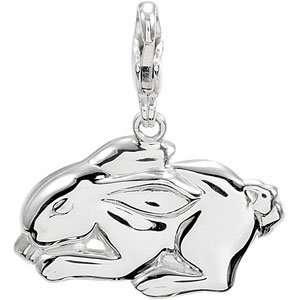  Sterling Silver Rabbit Charm Katarina Jewelry