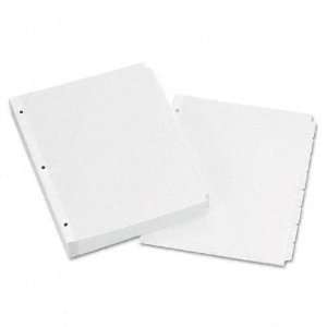  Products   Avery   Recycled Plain Tab Dividers, Eight Tab, Letter 