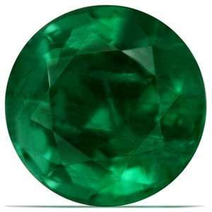  0.91 Carat Loose Emerald Round Cut Jewelry