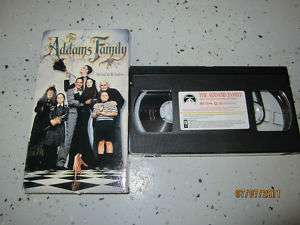 The Addams Family VHS 1992 classic movie 097363268932  