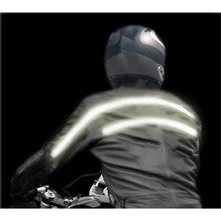  Motorcycle Reflective Safety Tape   Black Adhesive. RTK 
