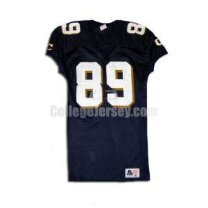  Navy No. 89 Game Used Northern Colorado Sports Belle 