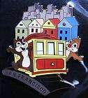   Store UNITED STATES CHIP and DALE riding on train SAN FRANCISCO PIN