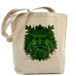 Green Man Summer Cool Tote Bag by 