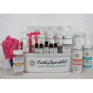  Sparkle Natural Green Cleaning Kit Make Your Own Healthy, Natural 