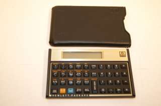 HP 12c Business/Scientific Calculator with case NICE 88698000120 
