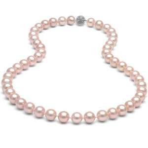  Bling Jewelry 14mm South Sea Shell Pink Pearl Bridal Necklace 