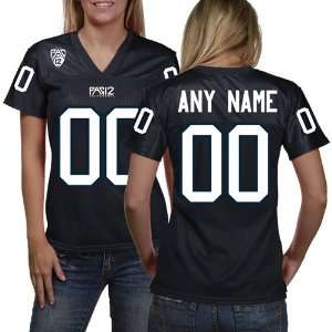  Pac 12 Gear Womens Personalized Football Jersey   Navy 