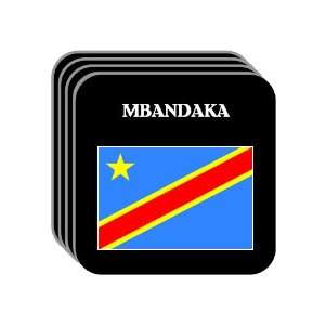 Democratic Republic of the Congo   MBANDAKA Set of 4 Mini Mousepad 