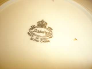 Adderly bone china England 6.25 bread plate set of 6  
