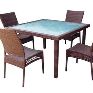  48in. Grenada Patio Square Outdoor Dining Table By 