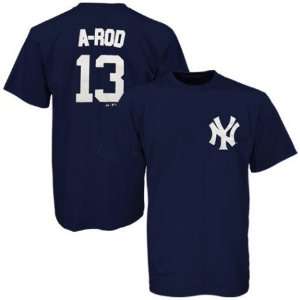 Youth New York Yankees #13 Alex Rodriguez `Name and Number 