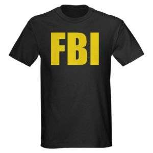 FBI T Shirt Custom Sizes And Colors  
