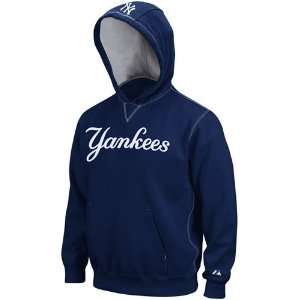 Majestic New York Yankees Youth Navy Blue Golden Child Pullover Hoody 
