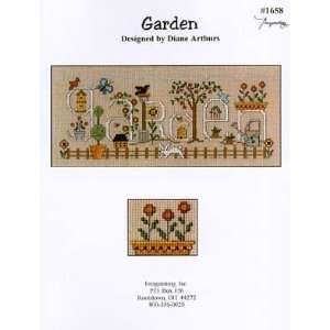  Garden   Cross Stitch Pattern Arts, Crafts & Sewing