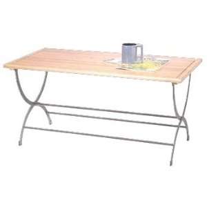  Coffee Tables Hardwood Top/Wrought Iron, Hardwood Top with Wrought 