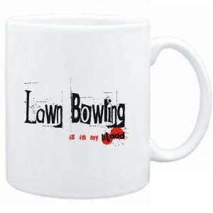  Mug White  Lawn Bowling IS IN MY BLOOD  Sports Sports 