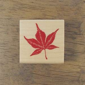 Decorative Stamps Rubber Stamp_Autumn leaves  