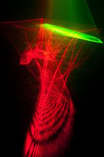 American DJ Micro Hypnotic Green & Red Laser Web Light Effect w 