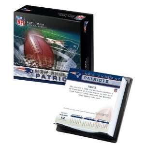  Turner New England Patriots 2011 Box Calendar Sports 