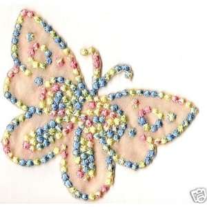  BUY 1 GET 1 OF SAME ITEM FREE/Pastel Butterfly Iron On 