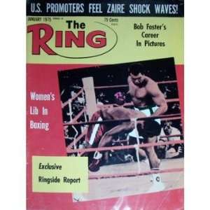   and Bob Foster on Cover)   Boxing Rings 