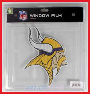 12 NFL Minnesota Vikings Window Film /Decal Sticker  