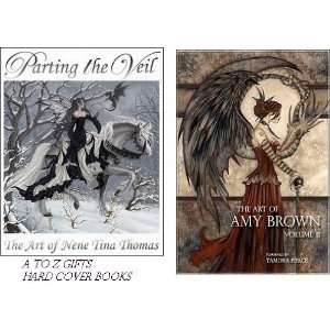  Amy Brown Vol 2 & Nene Thomas Fairy Books Hard Cover