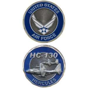 United States US Air Force Wings Crest Military HC 130 Hercules Plane 