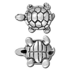  15mm Antique Silver Turtle Bead by TierraCast Arts 