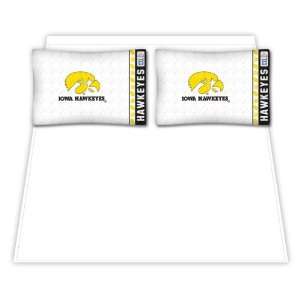  NCAA Iowa Hawkeyes Micro Fiber Bed Sheets