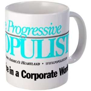  Progressive Populist Baseball Mug by  Kitchen 