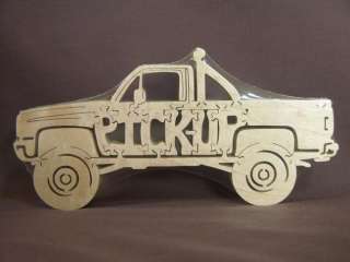 Pick Up Pick Up Truck Wooden Amish Toy Car Puzzle NEW  